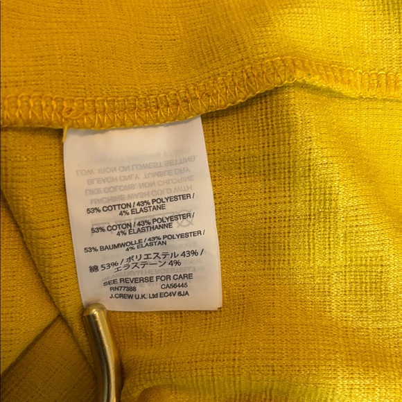 Madewell Sleeveless Wrap Mini Dress in Mustard Yellow - Picture 7 of 7